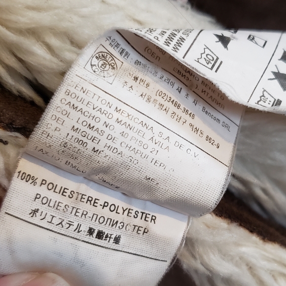 SISLEY Faux Suede and Sherpa Coat - Picture 8 of 8